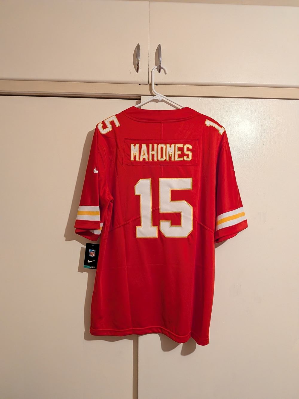 Kansas City Chiefs Patrick Mahomes #15 Red Football Jersey